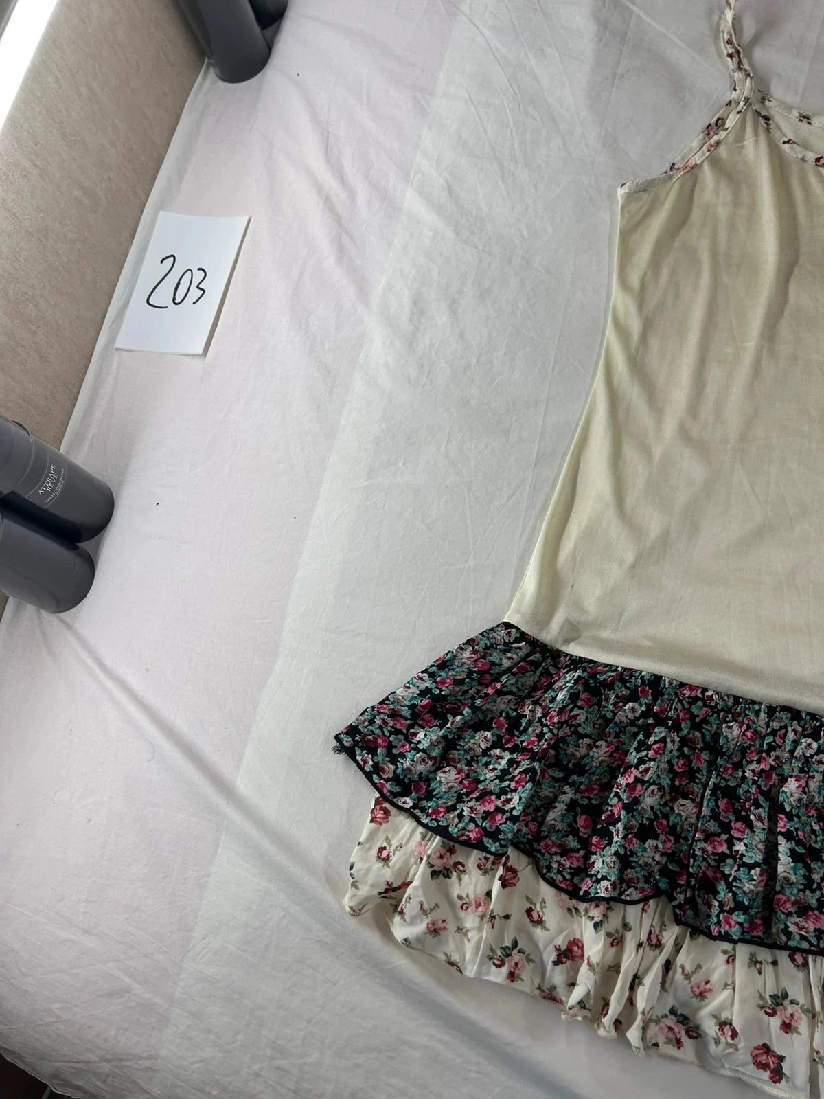 Vestido chique casual holly bracken vintage branco creme multicolor – photo 4